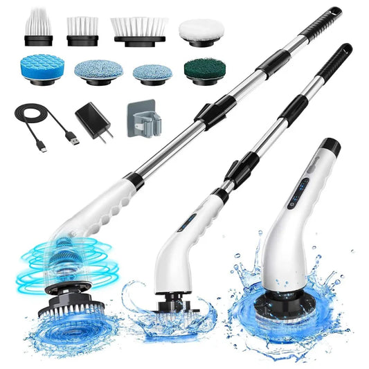 Turbo Clean 9 em 1 - Sistema Elétrico Rotativo Multiuso